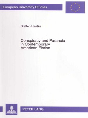 cover image of Conspiracy and Paranoia in Contemporary American Fiction